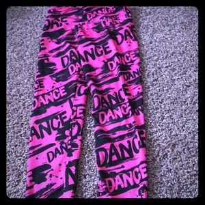 Justice dance leggings